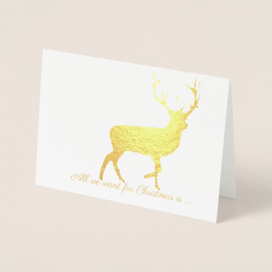 Schotse Onafhankelijkheidskerst Folie Kaarten (Voorkant)