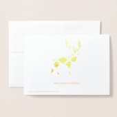 Schotse Onafhankelijkheidskerst Folie Kaarten (Met envelop)