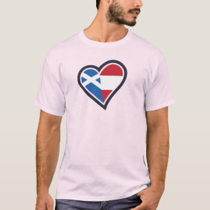 Schotse Oostenrijkse Hart – Hou van Schotland & Oo T-shirt