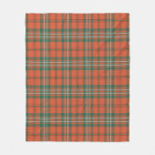 Schotse Oude Plaid Fleece Deken (Voorkant)