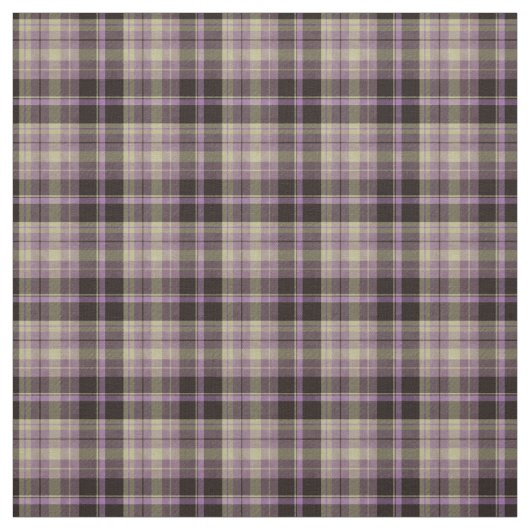 Schotse Paarse Erfgoed Plaid Stof (Swatch)
