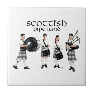 Schotse Pipeband Tegeltje