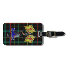Schotse piper op tartan