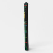 Schotse piper op tartan Case-Mate iPhone case (Achterkant/links)