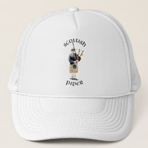 Schotse Piper - Tan Kilt Trucker Pet