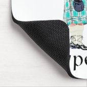 Schotse Piper - Turquoise Muismat (Hoek)