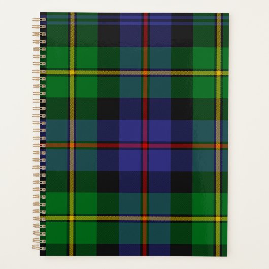Schotse Plaid, Baillie Wm. Wilson, Planner (Voorkant)