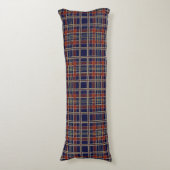 schotse plaid body pillow lichaamskussen (Voorkant Verticaal)