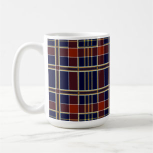 Schotse plaid koffiemok
