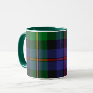 Schotse plaid patroon mok