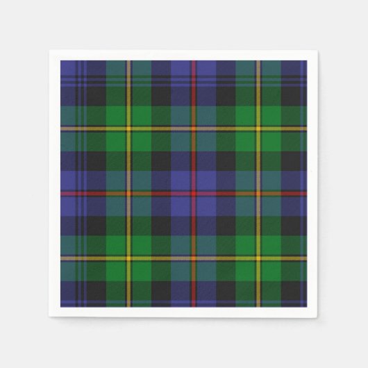 Schotse Plaid Servet (Voorkant)