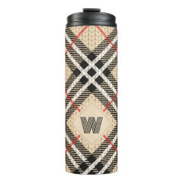 Schotse Plaid Thermosbeker