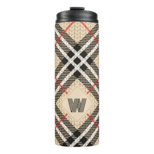 Schotse Plaid Thermosbeker