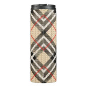 Schotse Plaid Thermosbeker (Achterkant)