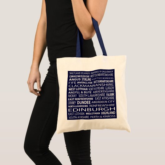 Schotse provincies tote bag (Voorkant (product))
