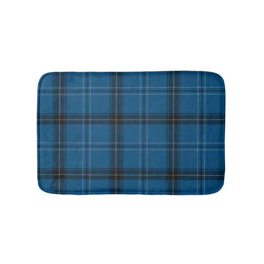 Schotse Ramsay Blue Tartan Badmat (Voorkant)