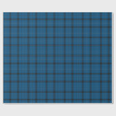 Schotse Ramsay Blue Tartan Cadeaupapier (Vlak)