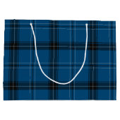 Schotse Ramsay Blue Tartan Groot Cadeauzakje (Achterkant)