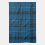 Schotse Ramsay Blue Tartan Theedoek (Verticaal)
