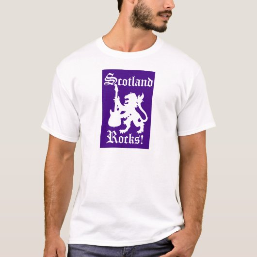 Schotse Rocks. T-shirt (Voorkant)
