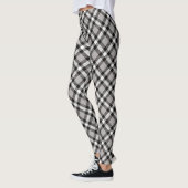 Schotse Rogue Highland Clan Buffalo Plaid Patroon Leggings (Links)