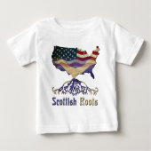 Schotse roots Amerikaanse vlag erfgoed (Voorkant)