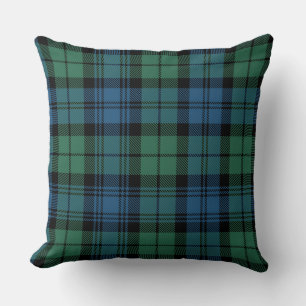 Schotse ruit groen geruit Campbell Tartan Kussen