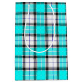 Schotse ruit medium cadeauzakje (Voorkant)