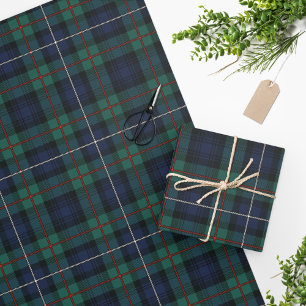 Schotse ruit Robertson Rustic Clan Cadeaupapier