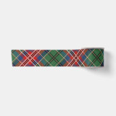 Schotse ruit Rustic Groen Rood MacCulloch Satijnen Lint (Voorkant)