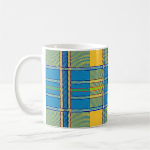 Schotse ruit tartan koffiemok