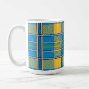 Schotse ruit tartan koffiemok