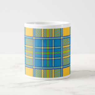 Schotse ruit tartan koffiemok grote koffiekop