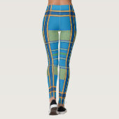 Schotse ruit tartan leggings (Achterkant)