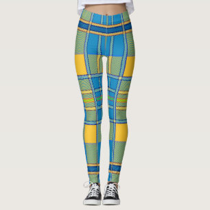 Schotse ruit tartan leggings