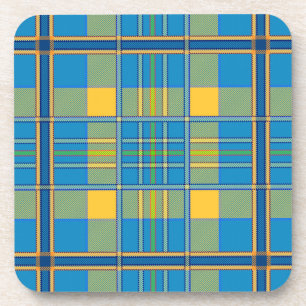 Schotse ruit tartan onderzetter