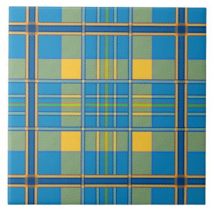 Schotse ruit tartan tegel tegeltje
