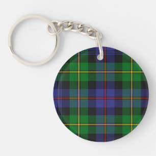 Schotse ruitpatroon sleutelhanger