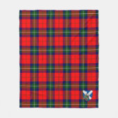 Schotse Ruthven Tartan Plaid Fleece Deken (Voorkant)