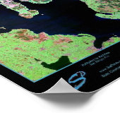 Schotse satelliet poster (Hoek)