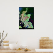 Schotse satelliet poster (Keuken)