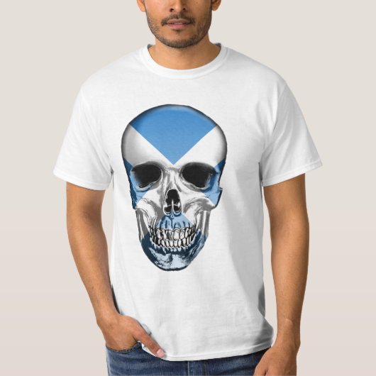 Schotse schedel t-shirt (Voorkant)