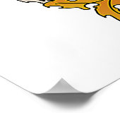 Schotse schedelTattoo Poster (Hoek)