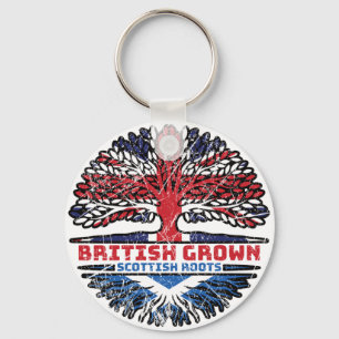 Schotse Schotland Verenigd Koninkrijk Brits Boom Sleutelhanger