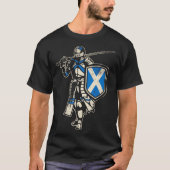 Schotse Schots Knight T-shirt (Voorkant)