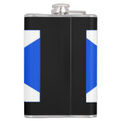 Schotse Schots-Rampant lion, vlag van Saint Andrew Heupfles (Achterkant)