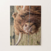 Schotse Schotse hoerse koe Legpuzzel (Verticaal)