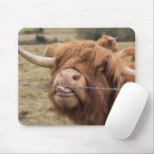 Schotse Schotse hoerse koe Muismat (Met muis)