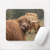 Schotse Schotse hoerse koe Muismat (Met muis)