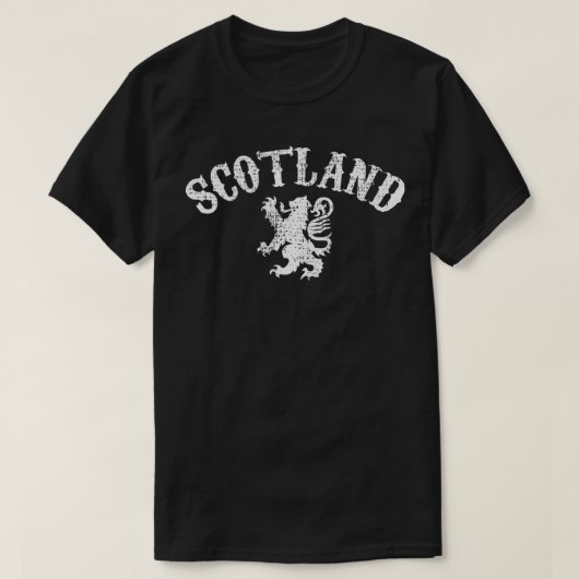 Schotse Schotse lion T-shirt (Design voorkant)
